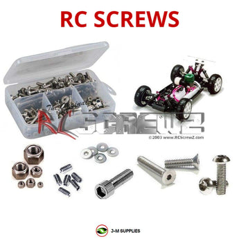 J-M SUPPLIES - RCScrewZ Stainless Steel Screw Kit mug005 for Mugen Seiki MBX4 RR RC Car | SET - mug005