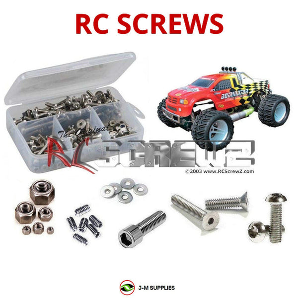 J-M SUPPLIES RC Parts Store - RCScrewZ Stainless Steel Screw Kit ofn005 for Ofna Dominator RC Car | SET