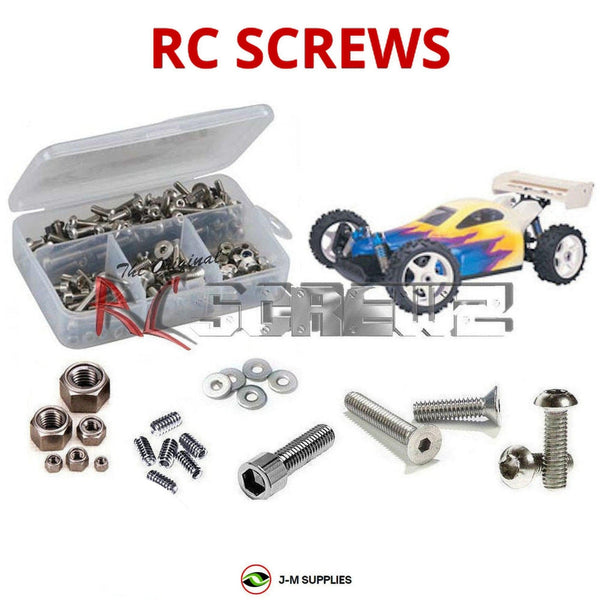 J-M SUPPLIES RC Parts Store - RCScrewZ Stainless Steel Screw Kit ofn013 for Ofna Ultra MBX RTR 1/8th Buggy RC Car | SET