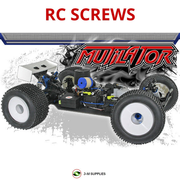 J-M SUPPLIES - RCScrewZ Stainless Steel Screw Kit ofn037 for Ofna Mutilator RTR/Pro RC Car | UPG - ofn037