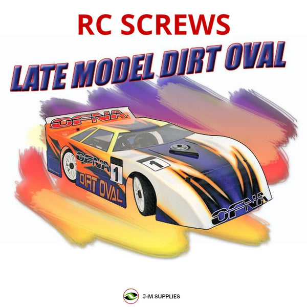 J-M SUPPLIES RC Parts Store - RCScrewZ Stainless Steel Screw Kit ofn047 for Ofna Late Model Dirt Oval RC Car | SET