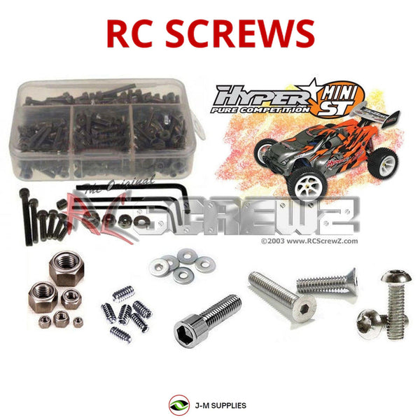 J-M SUPPLIES RC Parts Store - RCScrewZ Stainless Steel Screw Kit ofn049 for Ofna Hyper Mini ST RC Car | SET