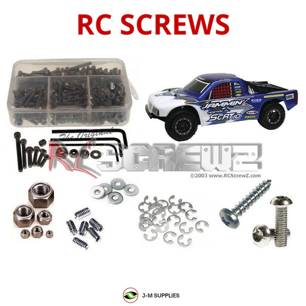 J-M SUPPLIES RC Parts Store - RCScrewZ Stainless Steel Screw Kit ofn059 for Ofna/Jammin SCRT-10 RC Car | PRO