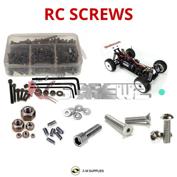 J-M SUPPLIES - RCScrewZ Stainless Steel Screw Kit ofn062 for Ofna Nexx8 1/8 Buggy electric RC Car | PRO - ofn062