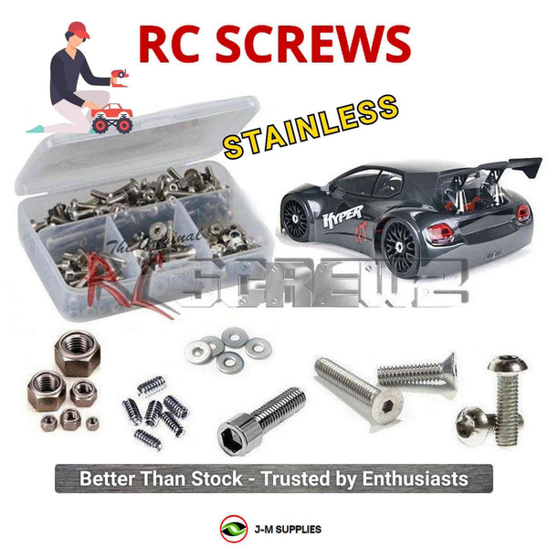 J-M SUPPLIES RC Parts Store - RCScrewZ Stainless Steel Screw Kit ofn074 for Ofna Hyper GT 1/8th Onroad RC Car | SET