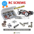 J-M SUPPLIES - RCScrewZ Stainless Steel Screw Kit ofn081 for Ofna/Hobao Hyper VS Nitro 1/8 Buggy (#14381) | SET - 