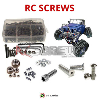 J-M SUPPLIES - RCScrewZ Stainless Steel Screw Kit rc4wd003 for RC4WD Timber Wolf RC Car | SET - rc4wd003