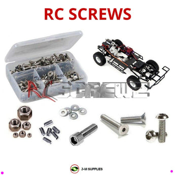 J-M SUPPLIES - RCScrewZ Stainless Steel Screw Kit rc4wd005 for RC4WD Trail Finder 2 RC Car | SET - rc4wd005