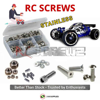 J-M SUPPLIES RC Parts Store - RCScrewZ Stainless Steel Screw Kit rcr002 for Redcat Racing Rampage TT 1/5 Gas 4WD Off-Road Truck | SET