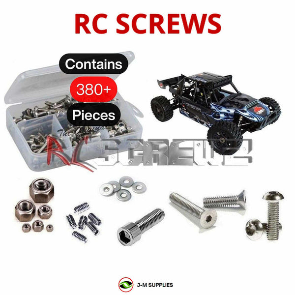 J-M SUPPLIES RC Parts Store - RCScrewZ Stainless Steel Screw Kit rcr016 for Redcat Racing Rampage Chimera Sand Rail 1/5 Gas 4WD Sand Rail Desert Truck (RER05261) | SET