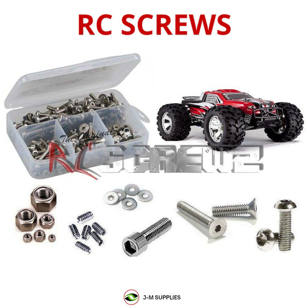 J-M SUPPLIES RC Parts Store - RCScrewZ Stainless Steel Screw Kit rcr018 for RedCat Racing Earthquake 8E 1/8th RC Car | SET