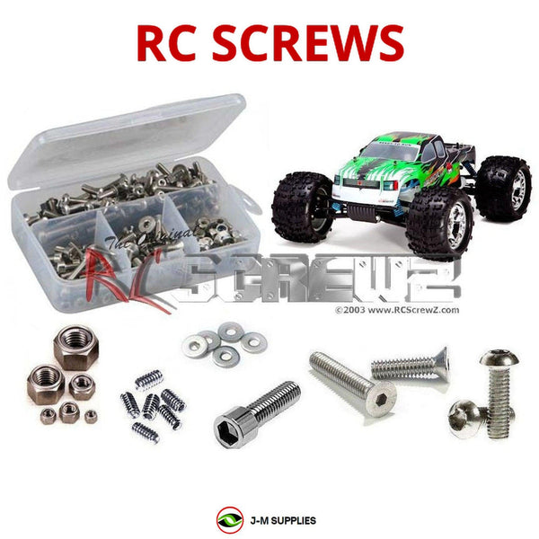 J-M SUPPLIES RC Parts Store - RCScrewZ Stainless Steel Screw Kit rcr019 for RedCat Racing Avalanche XTR 1/8 RC Car | SET