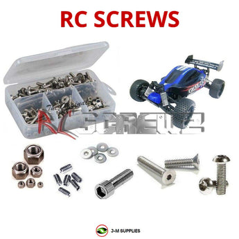 J-M SUPPLIES RC Parts Store - RCScrewZ Stainless Steel Screw Kit rcr026 for RedCat Racing Caldera 10e XB 1/10 4WD Buggy | SET