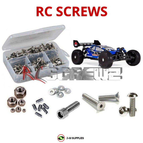 J-M SUPPLIES RC Parts Store - RCScrewZ Stainless Steel Screw Kit rcr030 for Redcat Racing Backdraft 3.5 1/8 Nitro 4WD Buggy (BACKDRAFT-3.5-BLUE) | SET
