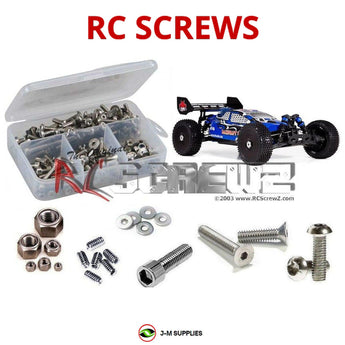 J-M SUPPLIES - RCScrewZ Stainless Steel Screw Kit rcr030 for RedCat Racing BackDraft 3.5 RC Car | RCX - 