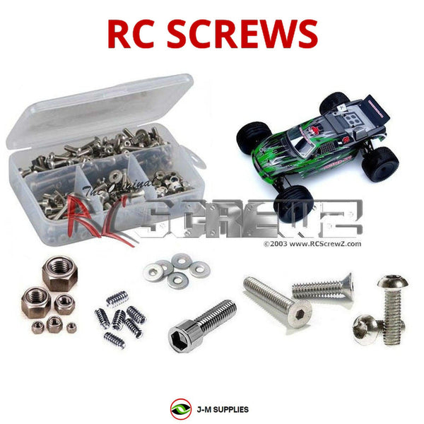 J-M SUPPLIES RC Parts Store - RCScrewZ Stainless Steel Screw Kit rcr037 for Redcat Racing Twister XTG 1/10 Electric 2WD Off-Road Truggy | SET