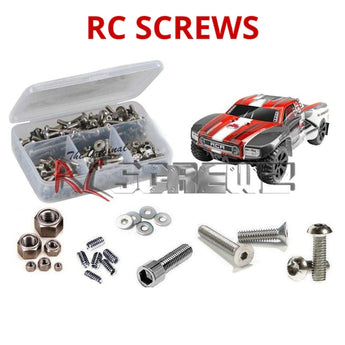 J-M SUPPLIES - RCScrewZ Stainless Steel Screw Kit rcr045 for RedCat Racing Blackout SC RTR/Pro 1/10 SC Truck | UPG - rcr045