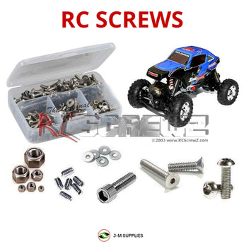 J-M SUPPLIES - RCScrewZ Stainless Steel Screw Kit rcr052 for RedCat Racing Sumo Crawler 1/24th RC Car | UPG - rcr052