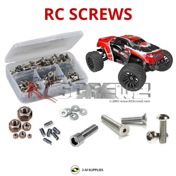 J-M SUPPLIES RC Parts Store - RCScrewZ Stainless Steel Screw Kit rcr054 for RedCat Terremoto 10 V2 RC Car | SET