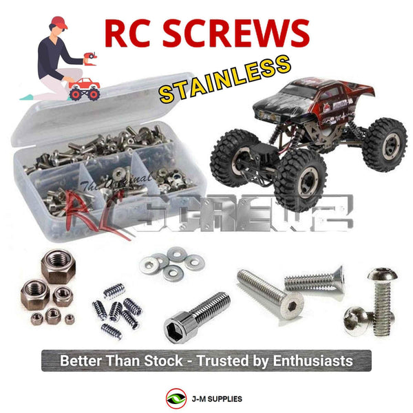 J-M SUPPLIES RC Parts Store - RCScrewZ Stainless Steel Screw Kit rcr055 for RedCat Everest 16 4WD 1/16 Mini Rock Crawler | SET