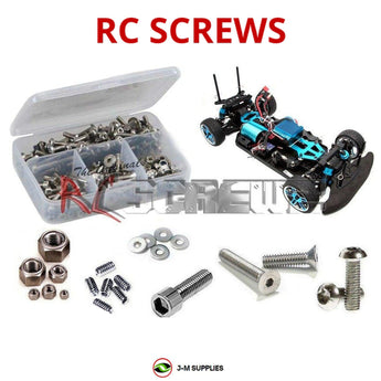 J-M SUPPLIES - RCScrewZ Stainless Steel Screw Kit rcr058 for RedCat Racing Lightning EPX Pro RC Car | SET - rcr058