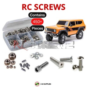 J-M SUPPLIES RC Parts Store - RCScrewZ Stainless Steel Screw Kit rcr067 for Redcat Racing Gen8 Scout II / Gen8 V2 International Scout II 1/10 Electric Brushed 4WD Scale Rock Crawler Trail Truck (RER11291, RER13035, RER13034) | SET