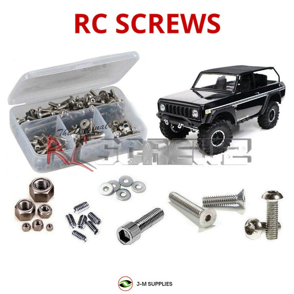 J-M SUPPLIES RC Parts Store - RCScrewZ Stainless Steel Screw Kit rer071 for Redcat Racing Gen8 International Scout II AXE Edition 1/10 Electric Brushless 4WD Scale Rock Crawler Trail Truck (RER12113) | SET