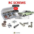 J-M SUPPLIES RC Parts Store - RCScrewZ Stainless Steel Screw Kit rer076 for Redcat Racing SixtyFour 1964 Chevrolet Impala Lowrider 1/10 Electric Brushed RWD 2WD Hopping Lowrider (RER32894, RER32895) | SET