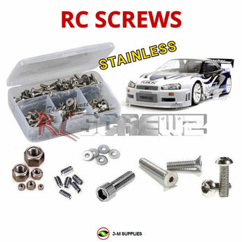 J-M SUPPLIES RC Parts Store - RCScrewZ Stainless Steel Screw Kit sch016 for Schumacher Fusion .28 #K105/K106 RC Car | SET