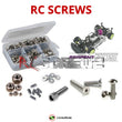 Representative image of an RCScrewZ stainless steel screw kit for Serpent 705 1/10th; exact kit contents vary by RC model.