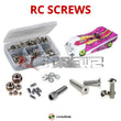 Representative image of an RCScrewZ stainless steel screw kit for Serpent 950R 1/8th; exact kit contents vary by RC model.
