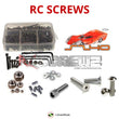 Representative image of an RCScrewZ stainless steel screw kit for Serpent S240; exact kit contents vary by RC model.