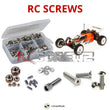 Representative image of an RCScrewZ stainless steel screw kit for Serpent Spyder SRX2 MM 1/10 2wd Buggy (#500003); exact kit contents vary by RC model.