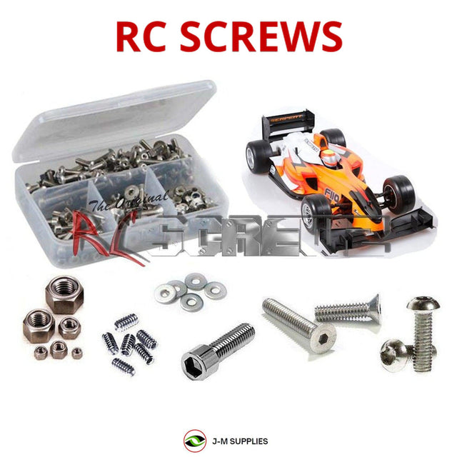 RCScrewZ Stainless Steel Screw Kit ser044 for Serpent F110 SF2 1/10 Electric Formula 1 Car (#410061) | SET