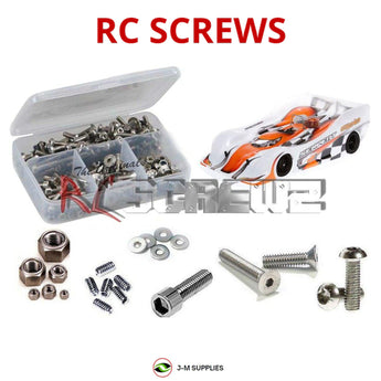 Representative image of an RCScrewZ stainless steel screw kit for Serpent 966 TE Ver.2 1/8th (SER903011); exact kit contents vary by RC model.