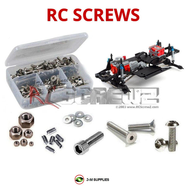 Representative image of an RCScrewZ stainless steel screw kit for SSD RC Trail King Pro #SSD00300; exact kit contents vary by RC model.