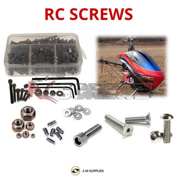 J-M SUPPLIES RC Parts Store - RCScrewZ Stainless Steel Screw Kit syn002 for Synergy N5 RC Helicopter | UPG
