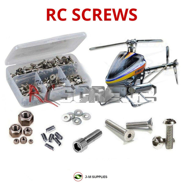 J-M SUPPLIES RC Parts Store - RCScrewZ Stainless Steel Screw Kit syn004 for Synergy N7 RC Helicopter | UPG