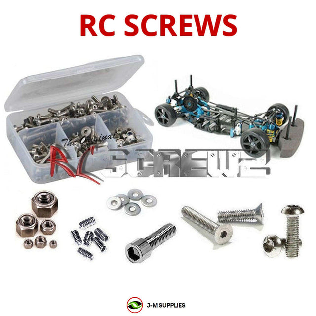 RCScrewZ Stainless Steel Screw Kit tam005 for Tamiya TRF414M 1/10 Electric 4WD On-Road Touring Car Chassis Kit (#49175) | SET