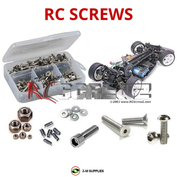 J-M SUPPLIES RC Parts Store - RCScrewZ Stainless Steel Screw Kit tam006 for Tamiya TA04S RC Car | UPG