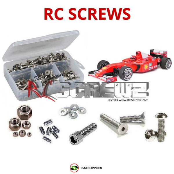 J-M SUPPLIES RC Parts Store - RCScrewZ Stainless Steel Screw Kit tam010 for Tamiya F2001 Indy RC Car | SET