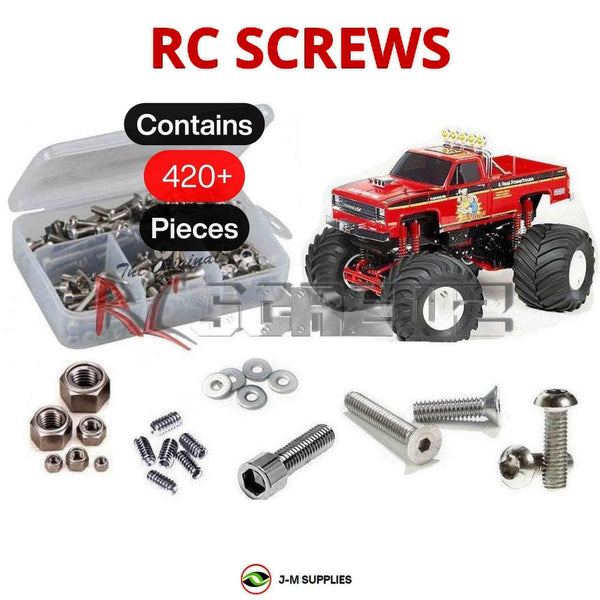 J-M SUPPLIES RC Parts Store - RCScrewZ Stainless Steel Screw Kit tam016 for Tamiya Clod Buster 1/10 Electric 4WD Monster Truck Vintage 1987 Release (#58065) | SET