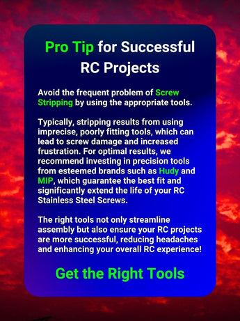 J-M SUPPLIES RC Parts Store - RCScrewZ Stainless Steel Screw Kit tam049 for Tamiya Wild Dagger MT (#58231) | UPG