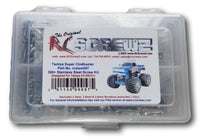 RCScrewZ Stainless Steel Screw Kit tam057 for Tamiya Super Clod Buster 1/10 Electric 4WD Monster Truck (#58321) | SET