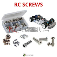 Representative image of an RCScrewZ stainless steel screw kit for Tamiya TG10 Mk.2 1/10 Nitro 4WD Touring Car (44042); exact kit contents vary by RC model.