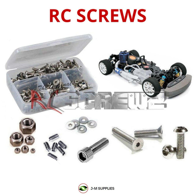 RCScrewZ Stainless Steel Screw Kit tam061 for Tamiya TG10 Mk.2 Pro 1/10 Nitro 4WD On-Road Touring Car Chassis (#44042) | SET