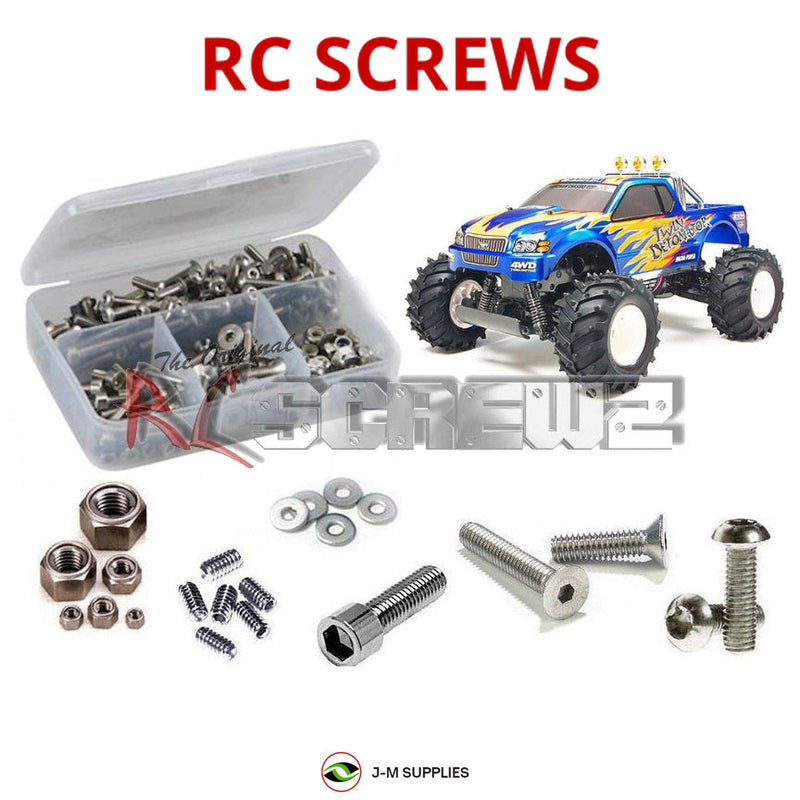 J-M SUPPLIES - RCScrewZ Stainless Steel Screw Kit tam067 for Tamiya Twin Detonator RC Car | UPG - 