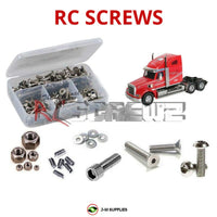 J-M SUPPLIES - RCScrewZ Stainless Steel Screw Kit tam068 for Tamiya Knight Hauler 1/14 Tractor Truck (#56314) | SET - 
