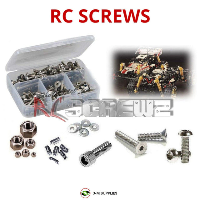 RCScrewZ Stainless Steel Screw Kit tam081 for Tamiya Super Shot 1/10 Electric 4WD Off-Road Racing Buggy (#58054) | SET