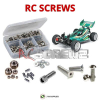 Representative image of an RCScrewZ stainless steel screw kit for Tamiya Neo Top-Force 1/10 Electric 4WD Off-Road Racing Buggy (57711); exact kit contents vary by RC model.